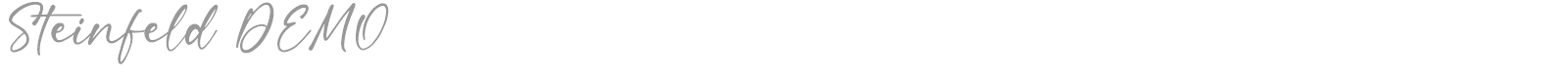 Steinfeld font preview
